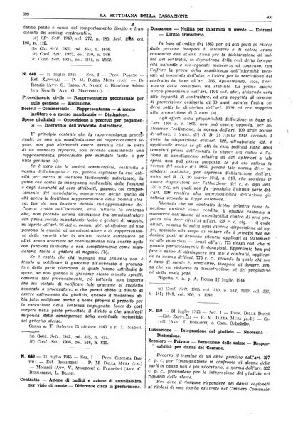 La settimana della Cassazione settimanale di giurisprudenza, legislazione, vita forense