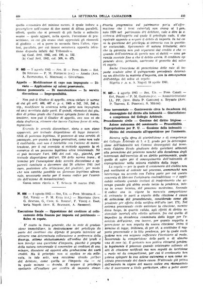 La settimana della Cassazione settimanale di giurisprudenza, legislazione, vita forense