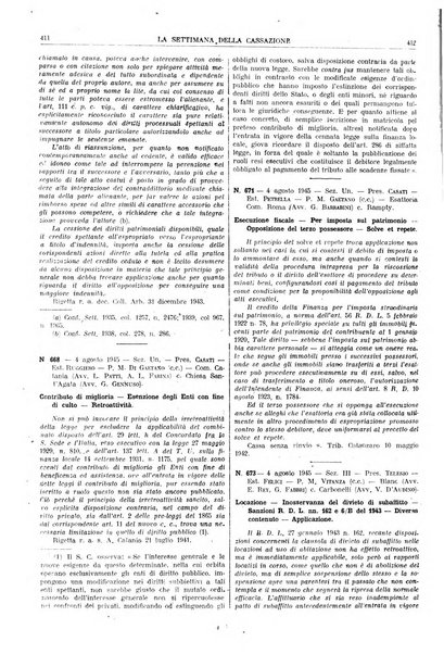 La settimana della Cassazione settimanale di giurisprudenza, legislazione, vita forense