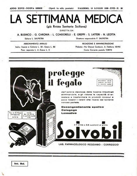 La settimana medica