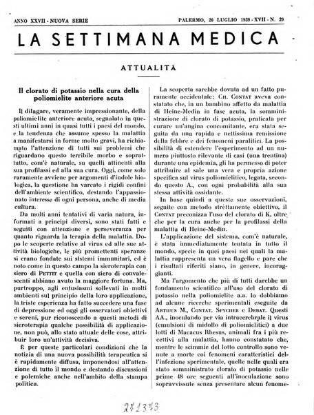 La settimana medica