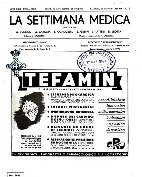 La settimana medica