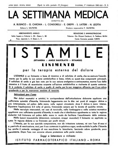 La settimana medica