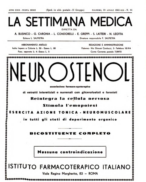 La settimana medica