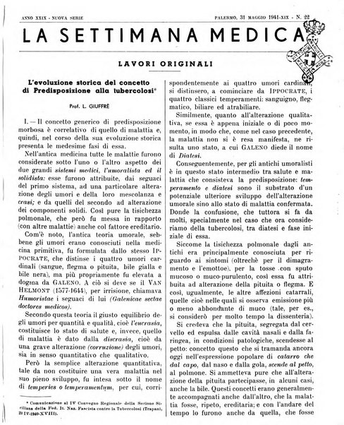 La settimana medica