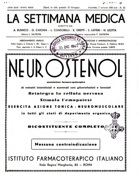 La settimana medica