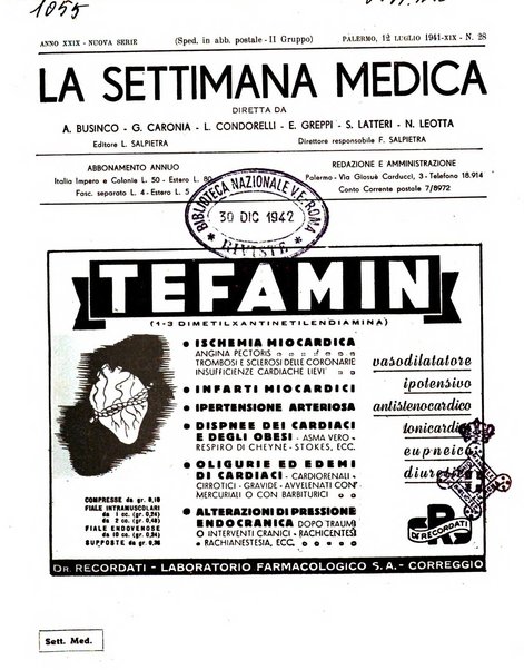 La settimana medica