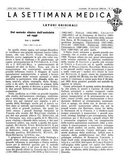 La settimana medica