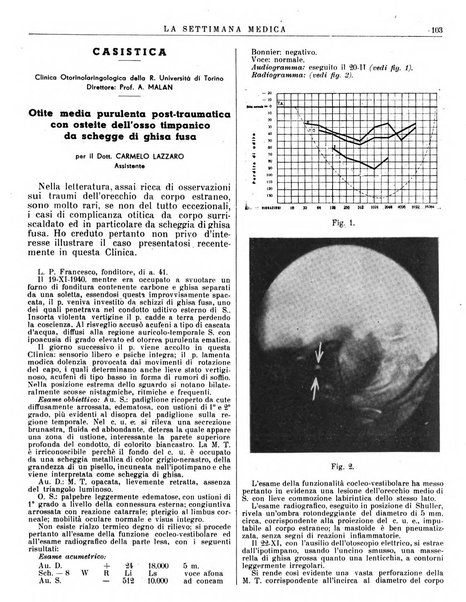 La settimana medica