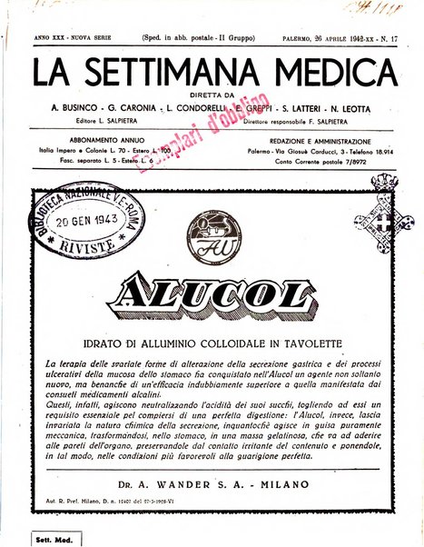 La settimana medica