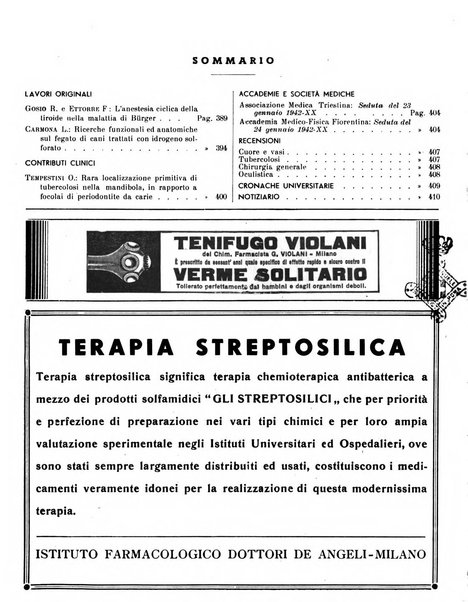 La settimana medica