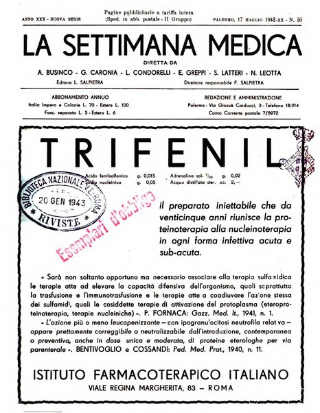 La settimana medica