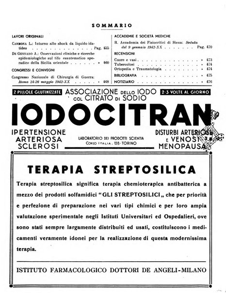 La settimana medica