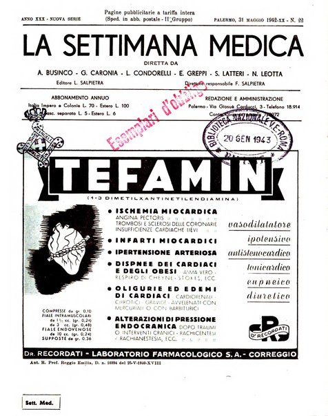 La settimana medica