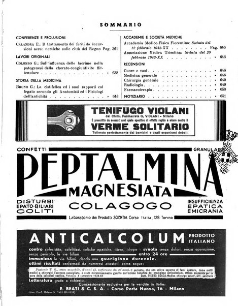 La settimana medica