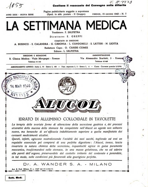 La settimana medica