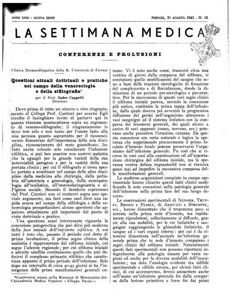 La settimana medica