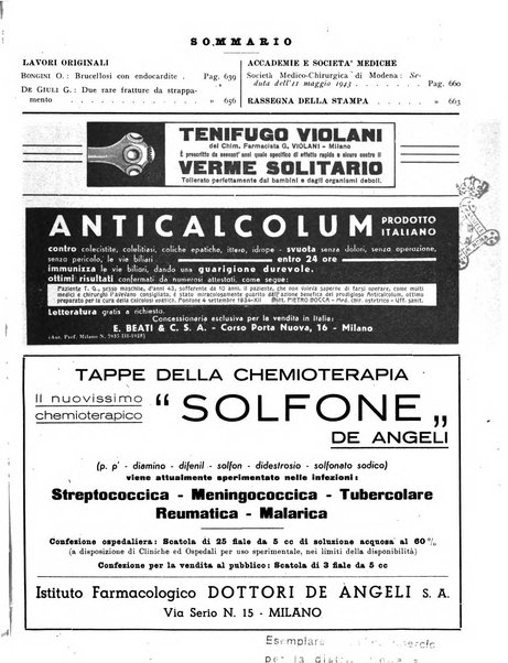 La settimana medica