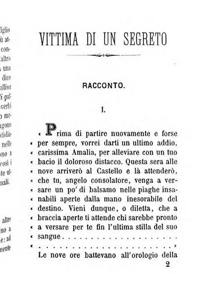 Simbolo d'amicizia, ossia dono pel capo d'anno