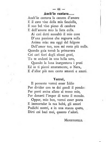 Simbolo d'amicizia, ossia dono pel capo d'anno