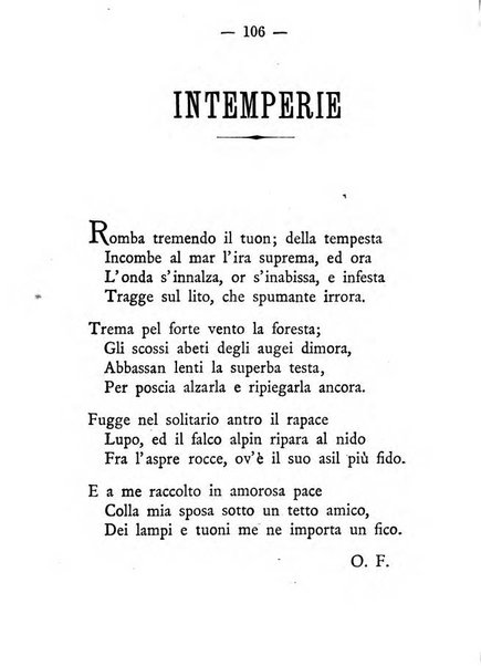 Simbolo d'amicizia, ossia dono pel capo d'anno