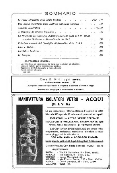 Sincronizzando rivista mensile di elettricita e varieta