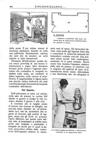 Sincronizzando rivista mensile di elettricita e varieta