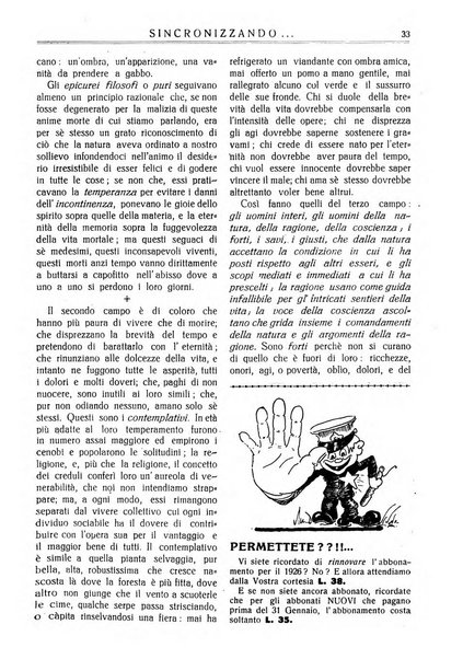 Sincronizzando rivista mensile di elettricita e varieta