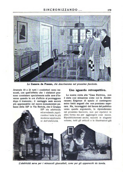 Sincronizzando rivista mensile di elettricita e varieta