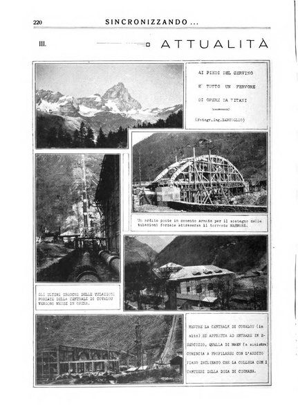 Sincronizzando rivista mensile di elettricita e varieta