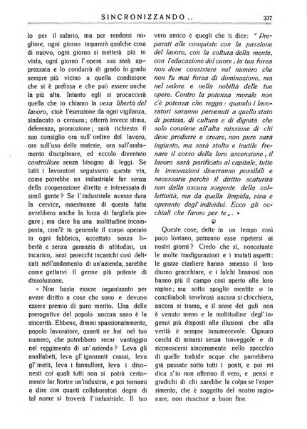 Sincronizzando rivista mensile di elettricita e varieta