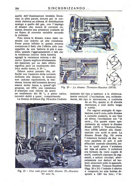 Sincronizzando rivista mensile di elettricita e varieta