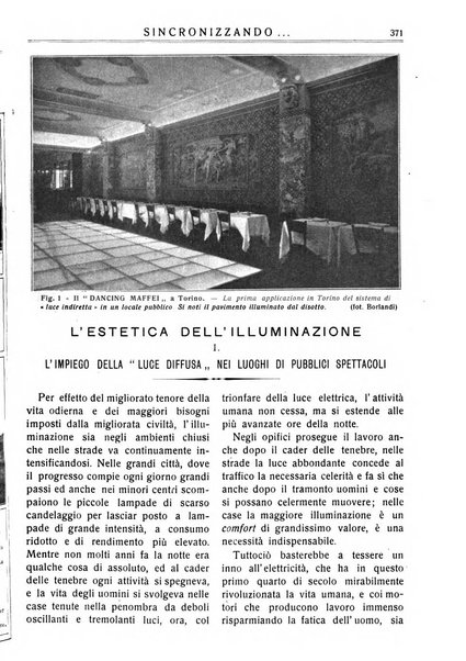 Sincronizzando rivista mensile di elettricita e varieta