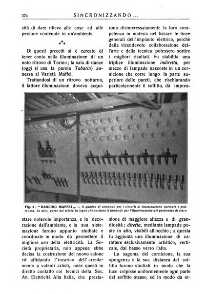 Sincronizzando rivista mensile di elettricita e varieta