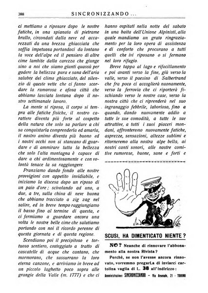 Sincronizzando rivista mensile di elettricita e varieta