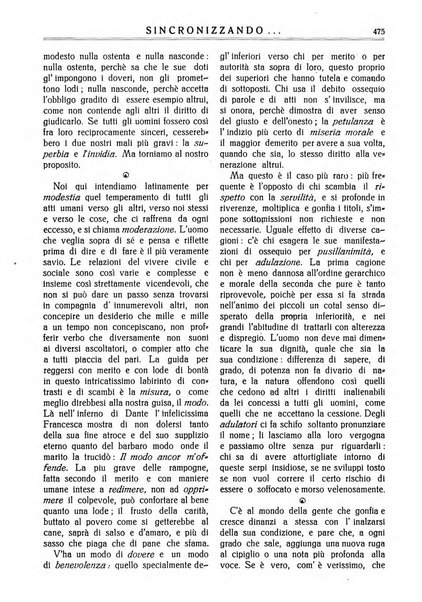 Sincronizzando rivista mensile di elettricita e varieta