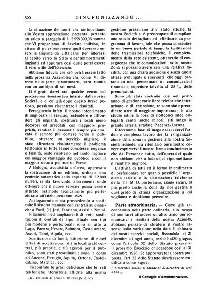 Sincronizzando rivista mensile di elettricita e varieta