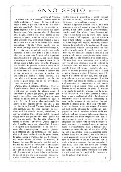 Sincronizzando rivista mensile di elettricita e varieta