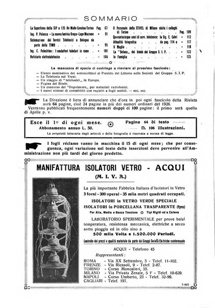 Sincronizzando rivista mensile di elettricita e varieta