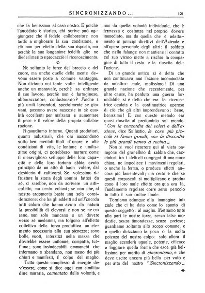 Sincronizzando rivista mensile di elettricita e varieta