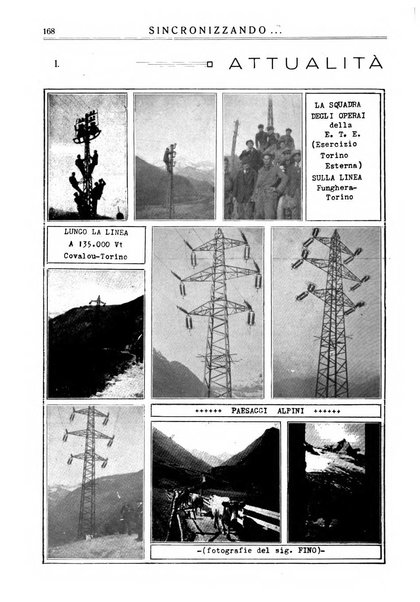 Sincronizzando rivista mensile di elettricita e varieta