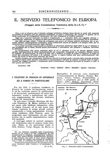 Sincronizzando rivista mensile di elettricita e varieta