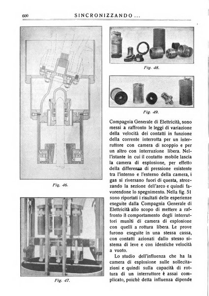 Sincronizzando rivista mensile di elettricita e varieta