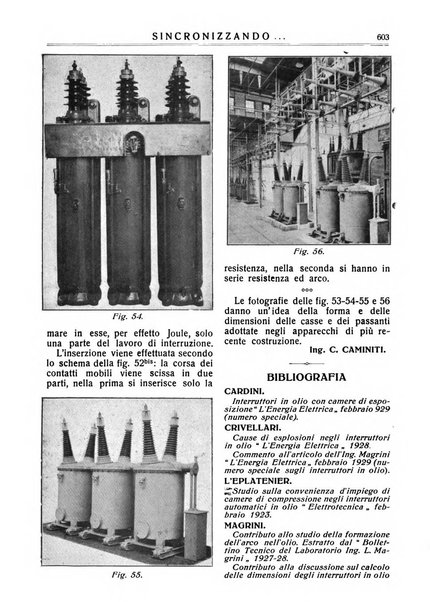 Sincronizzando rivista mensile di elettricita e varieta