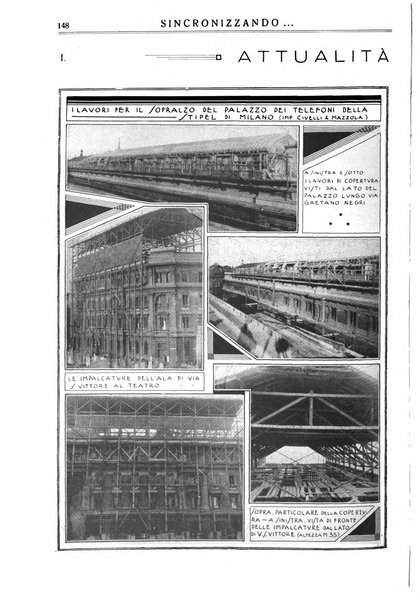 Sincronizzando rivista mensile di elettricita e varieta