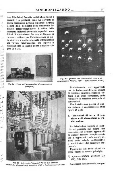 Sincronizzando rivista mensile di elettricita e varieta