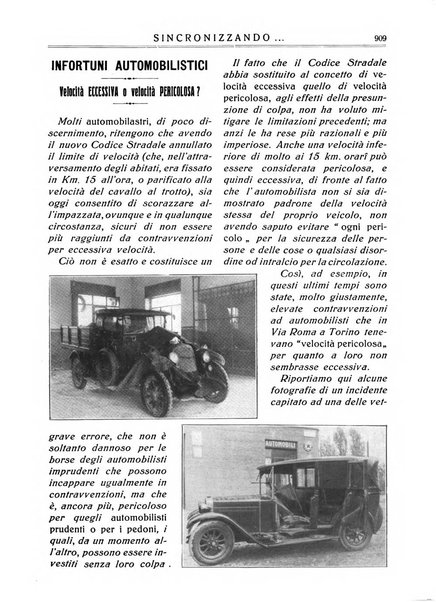 Sincronizzando rivista mensile di elettricita e varieta