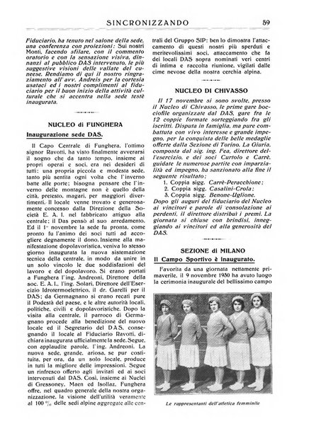 Sincronizzando rivista mensile di elettricita e varieta