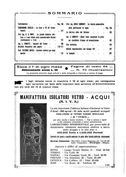 Sincronizzando rivista mensile di elettricita e varieta