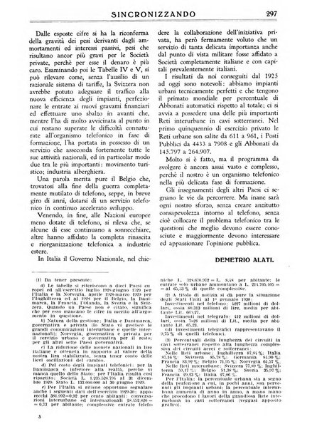 Sincronizzando rivista mensile di elettricita e varieta